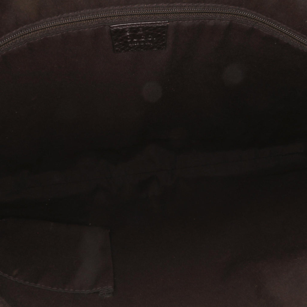 Gucci Large GG Crystal Half Moon Hobo