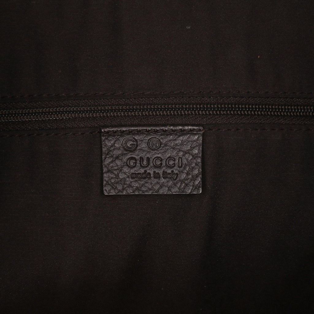 Gucci Large GG Crystal Half Moon Hobo