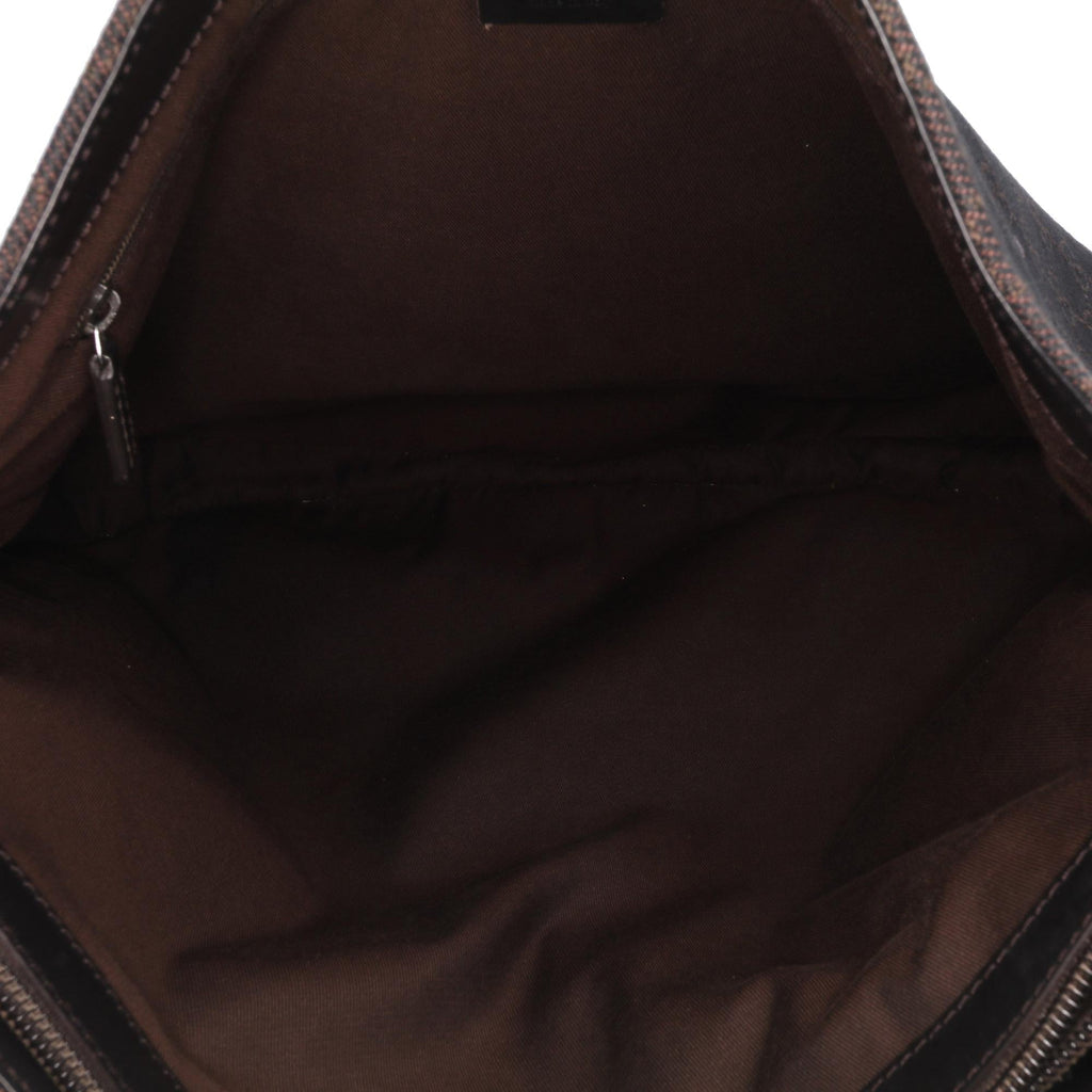 Gucci Large GG Denim Hobo