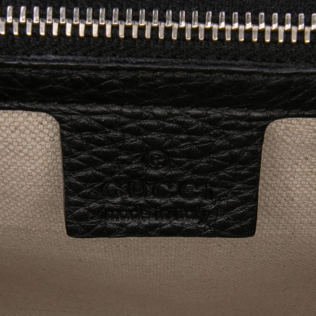 Gucci Large GG Neoprene New Bamboo Top Handle Bag