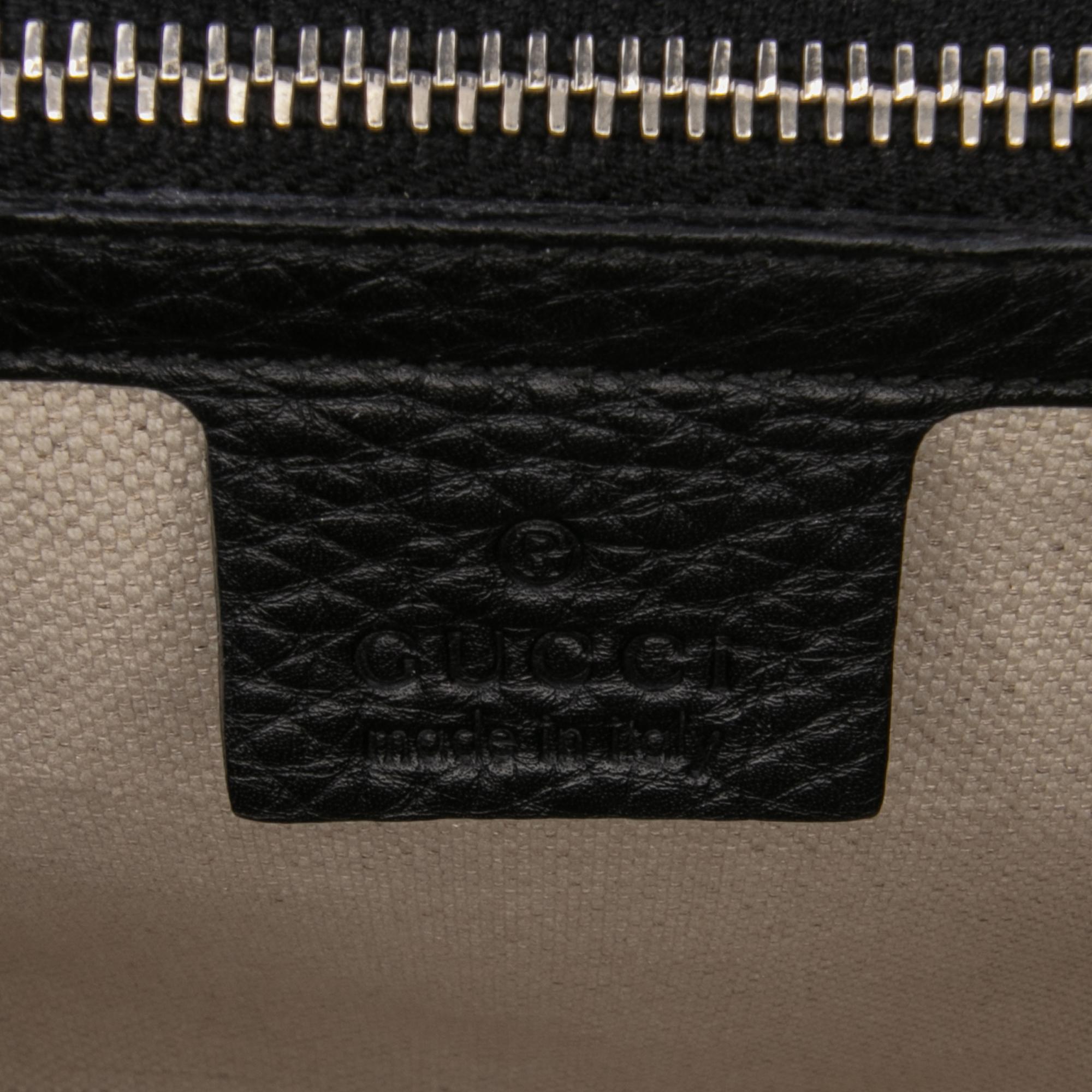 Gucci Large GG Neoprene New Bamboo Top Handle Bag