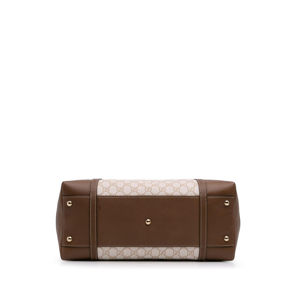 Gucci Large GG Supreme Nice Dome Satchel