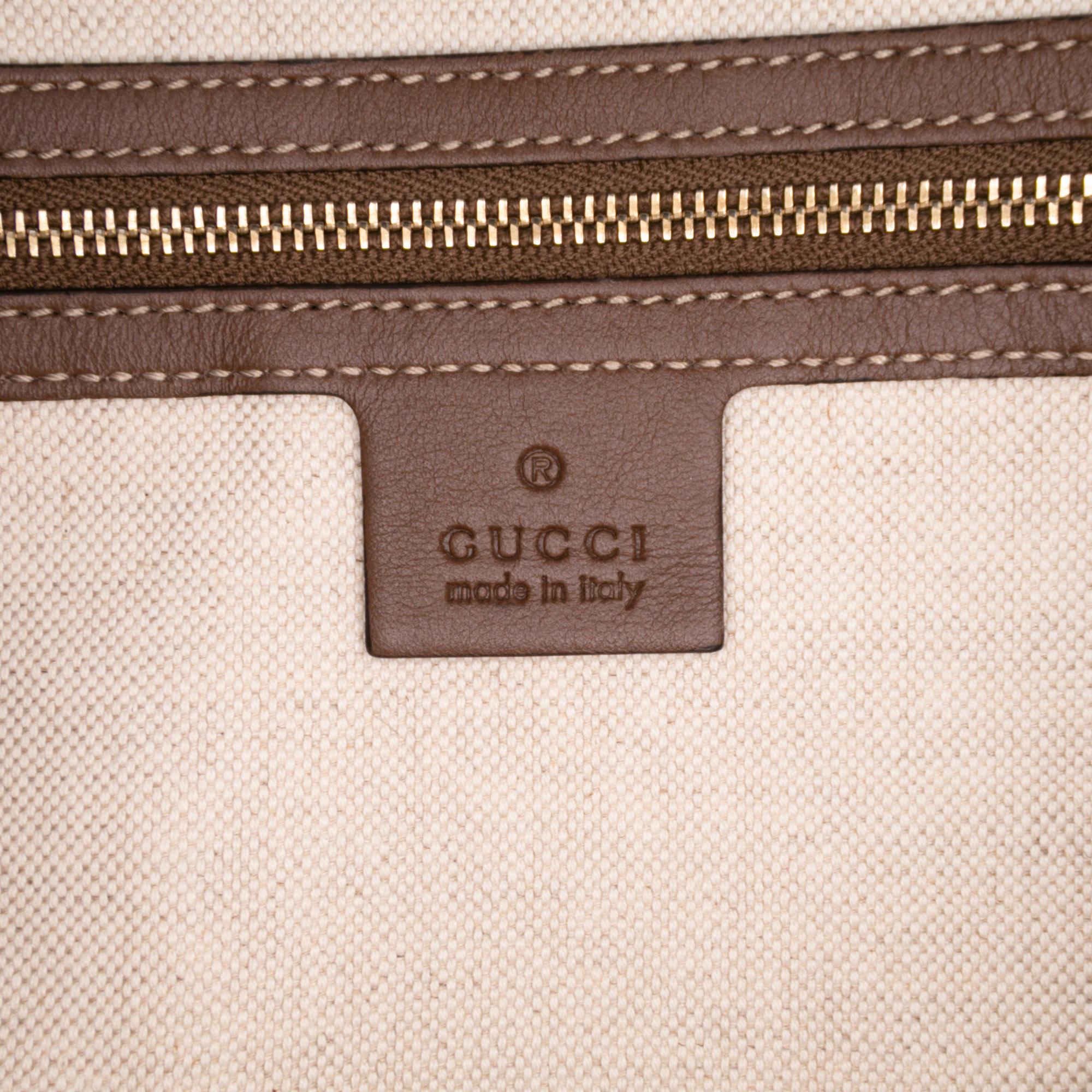 Gucci Large GG Supreme Nice Dome Satchel