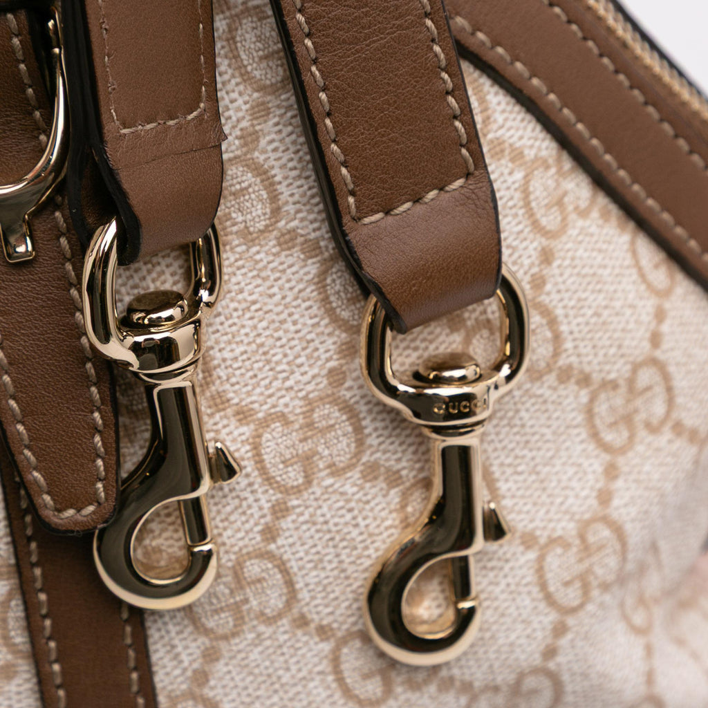 Gucci Large GG Supreme Nice Dome Satchel