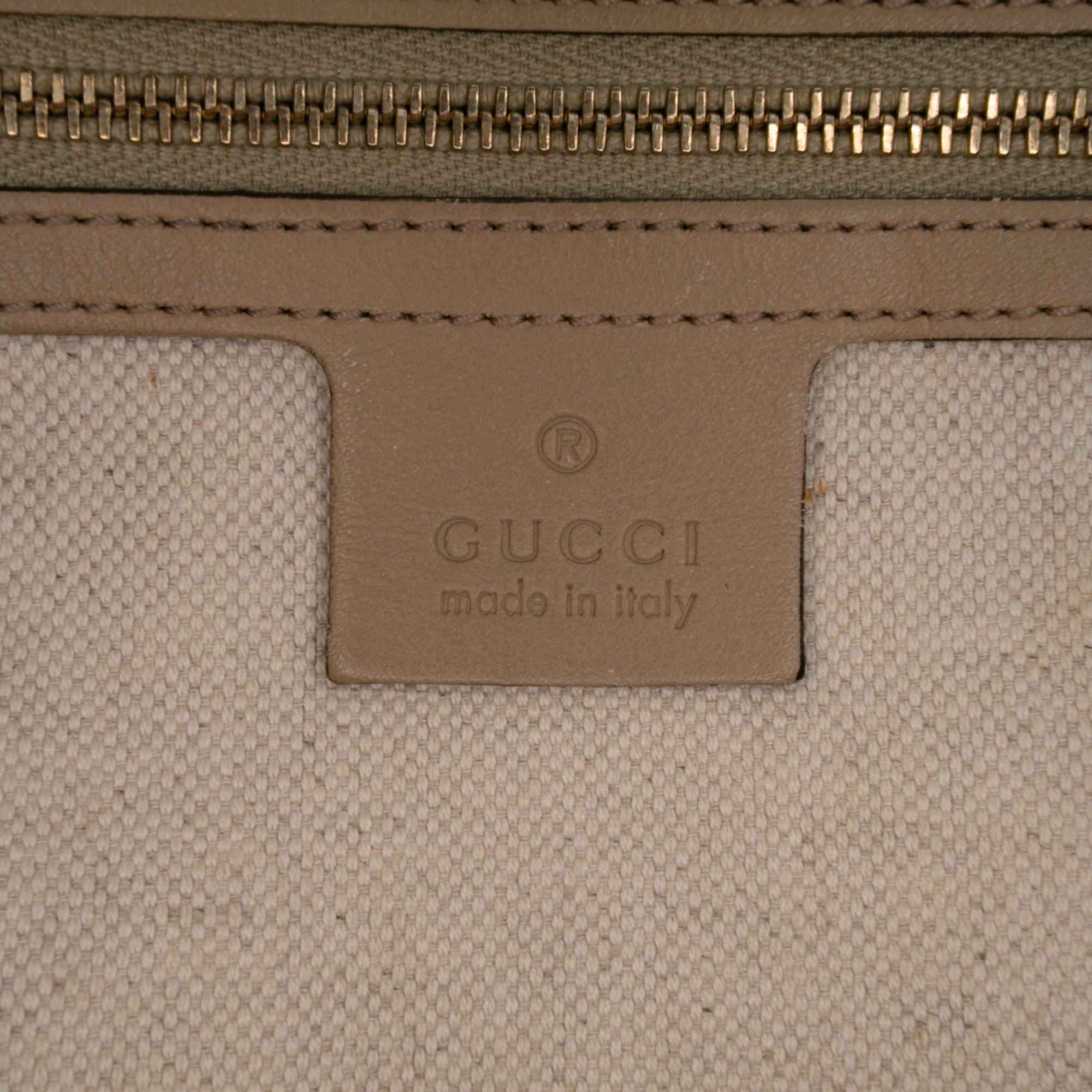 Gucci Large GG Supreme Nice Dome Satchel