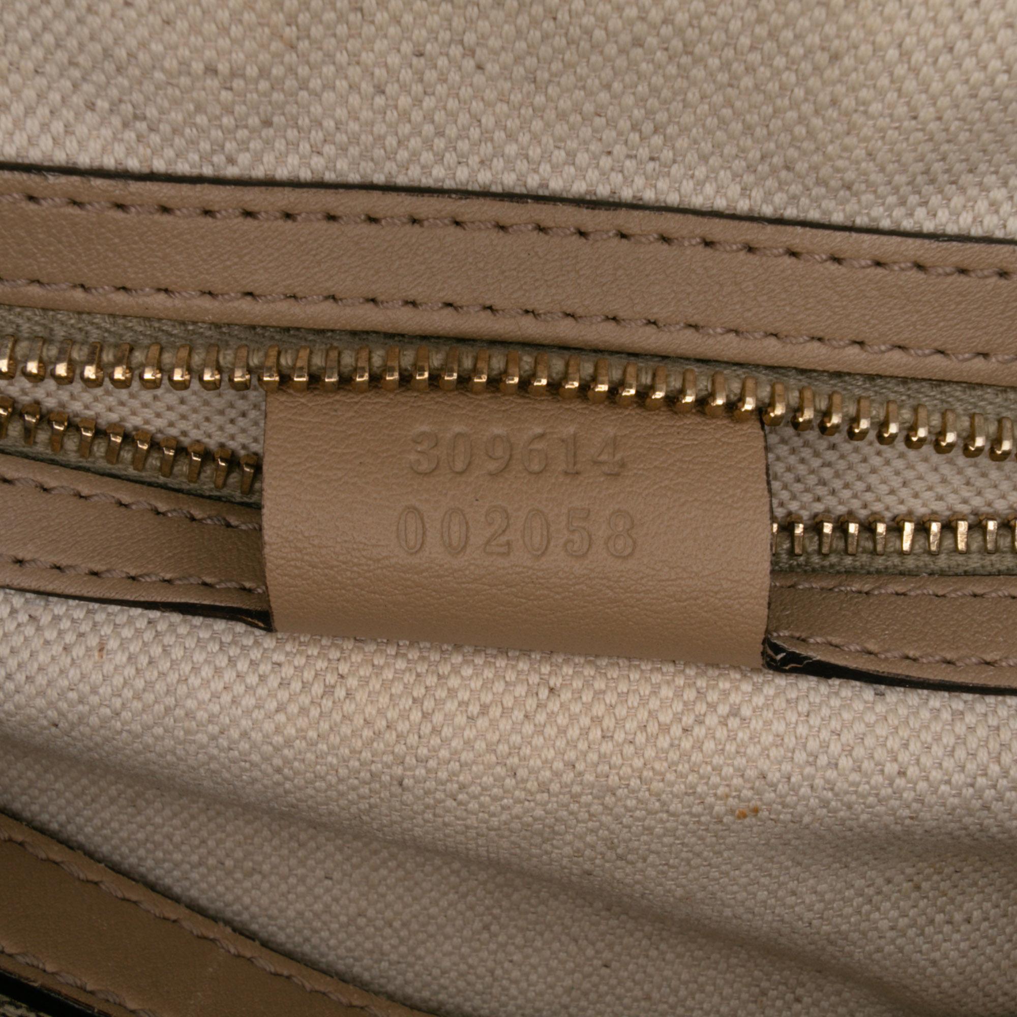 Gucci Large GG Supreme Nice Dome Satchel