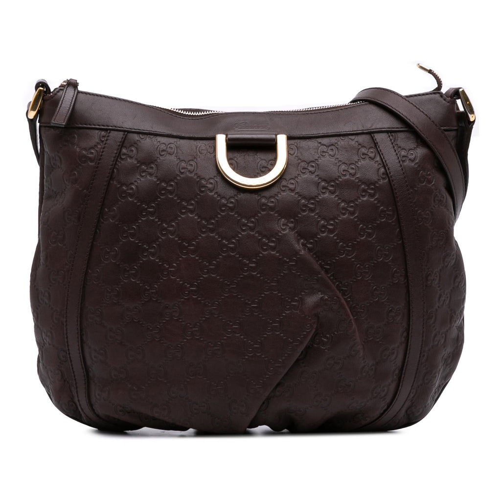 Gucci Large Guccissima Abbey D Ring Crossbody