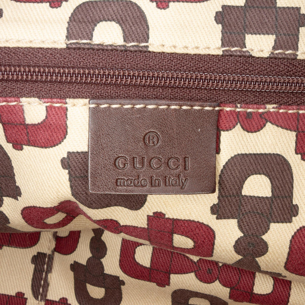 Gucci Large Guccissima Abbey D Ring Crossbody