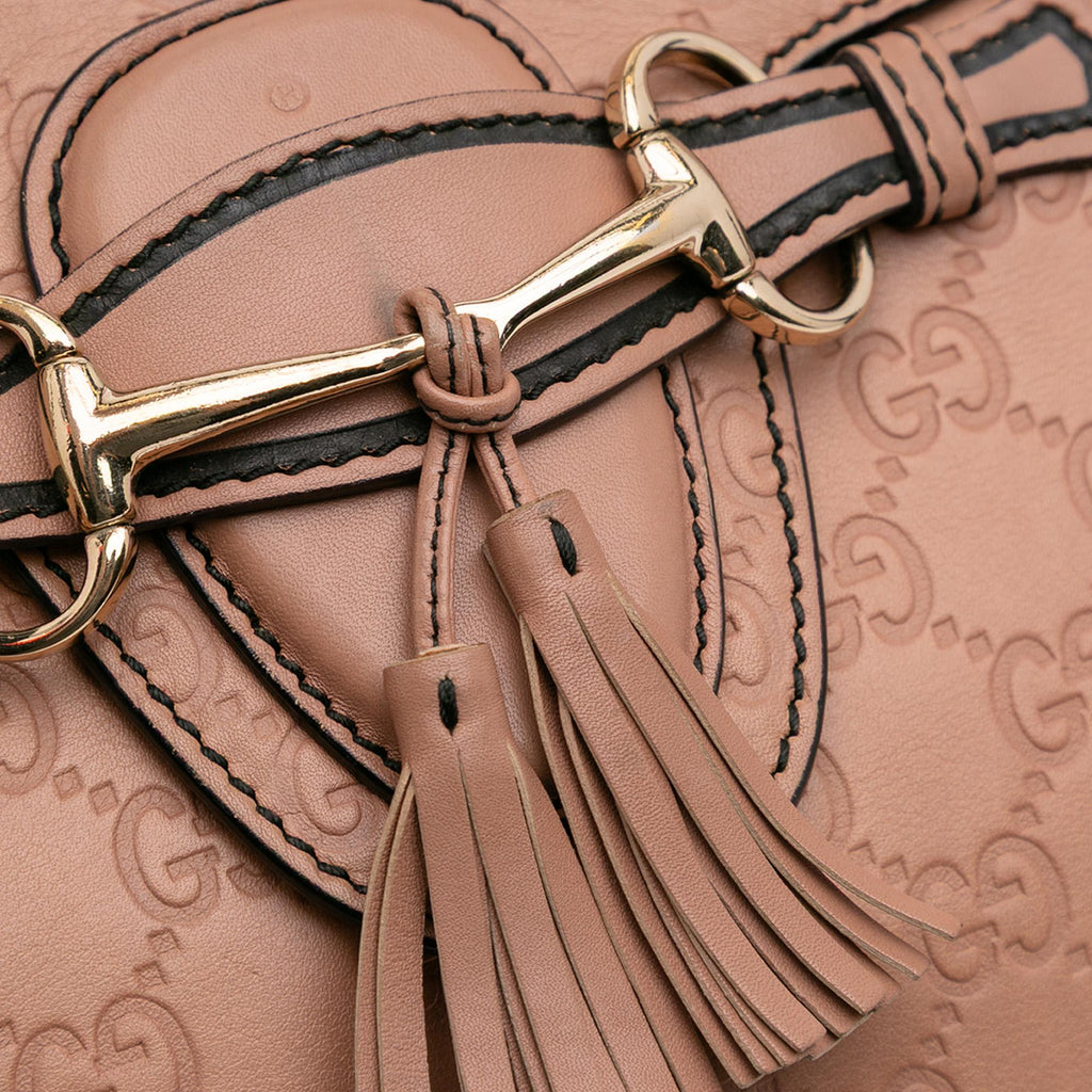 Gucci Large Guccissima Emily Shoulder Bag