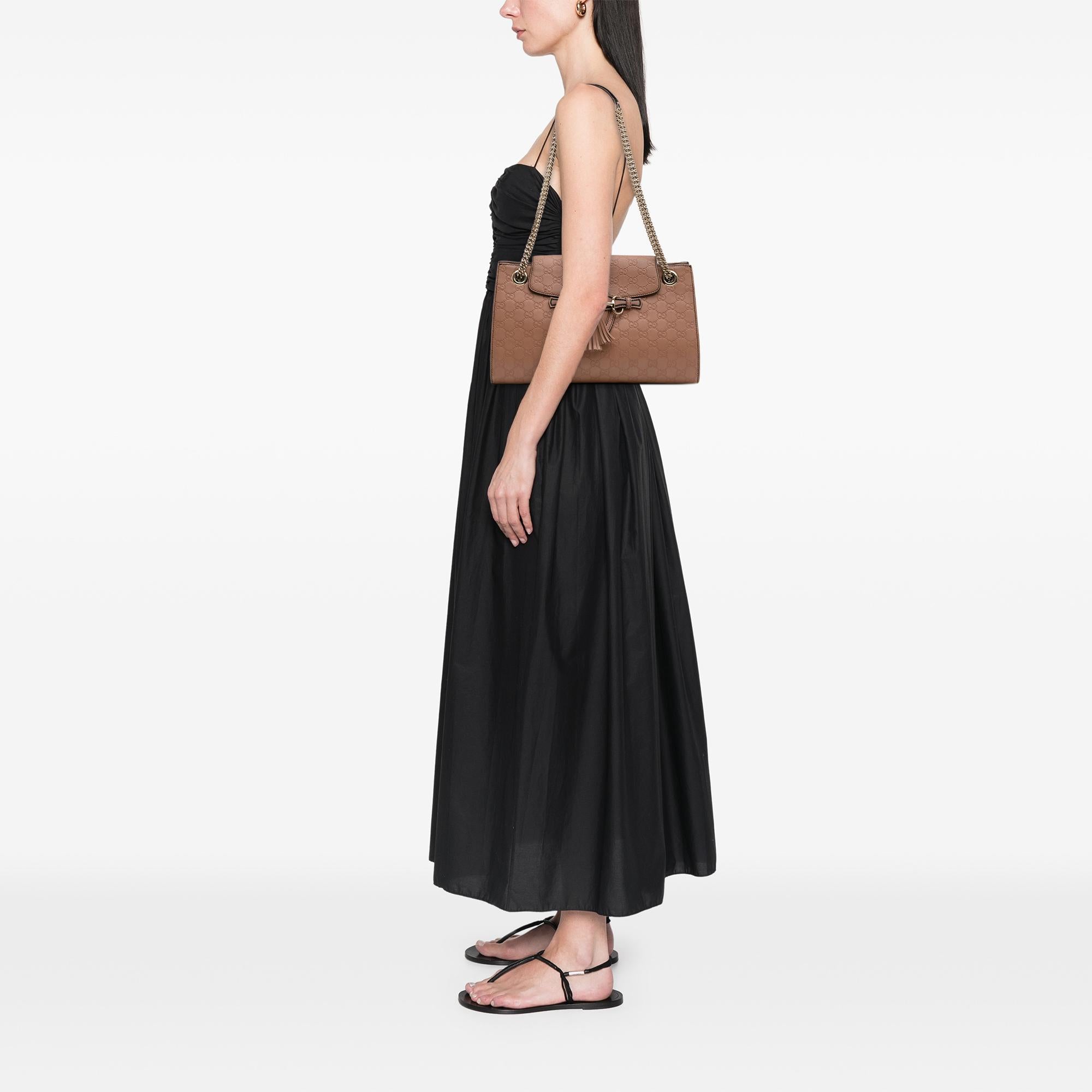 Gucci Large Guccissima Emily Shoulder Bag