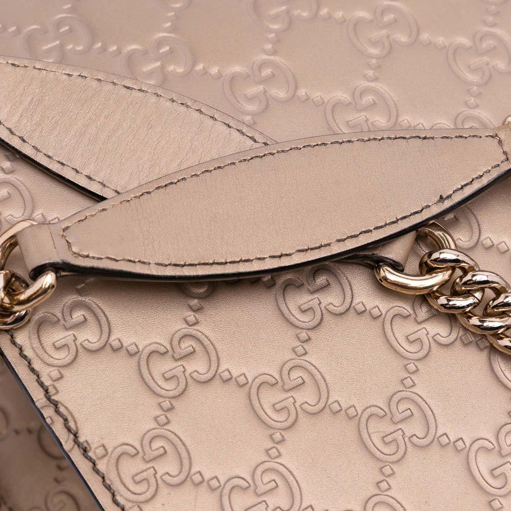 Gucci Large Guccissima Emily Shoulder Bag