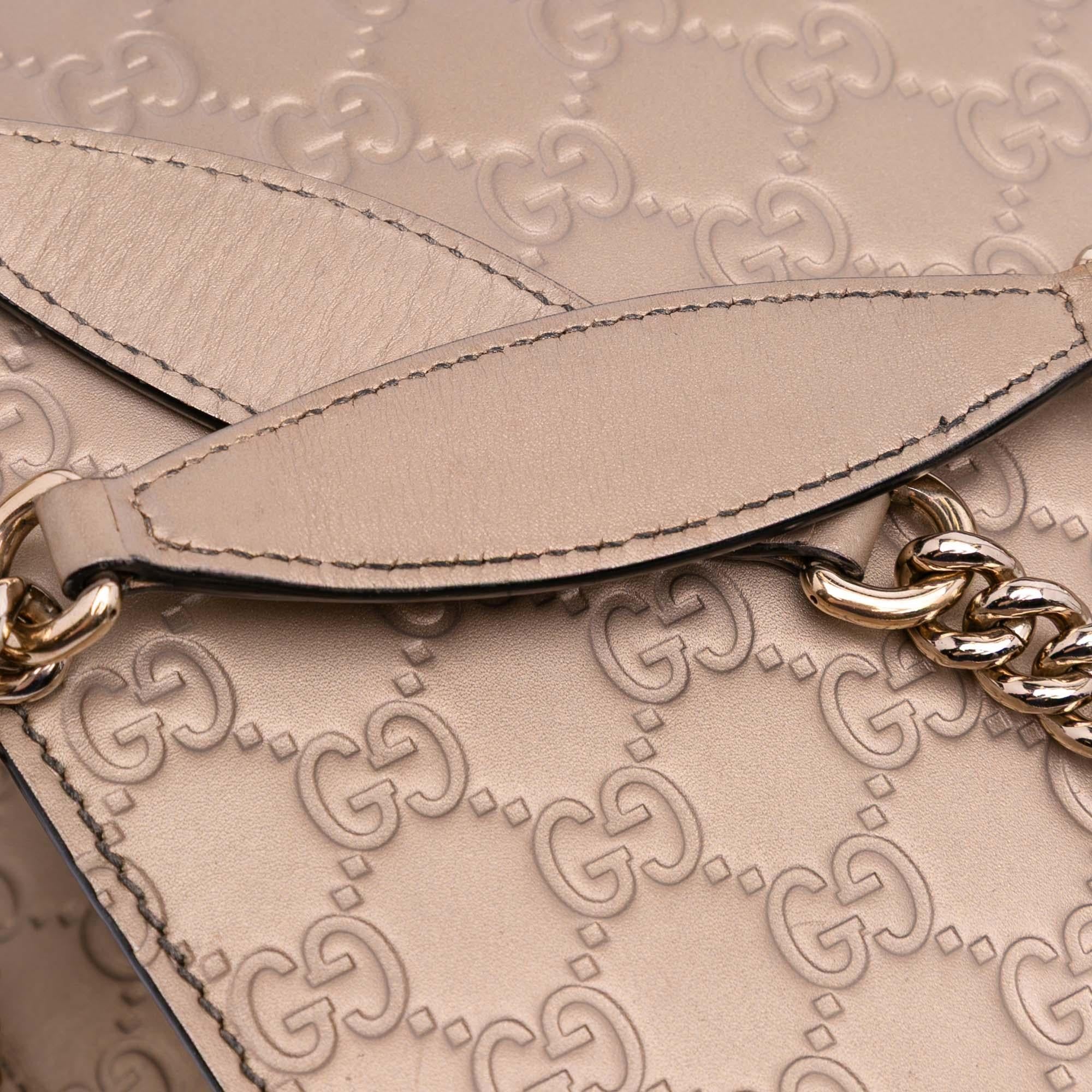 Gucci Large Guccissima Emily Shoulder Bag