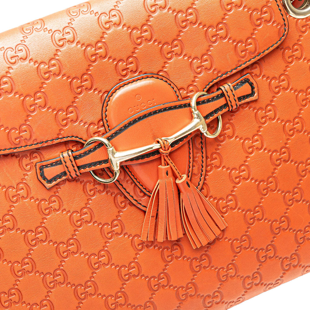 Gucci Large Guccissima Emily Shoulder Bag