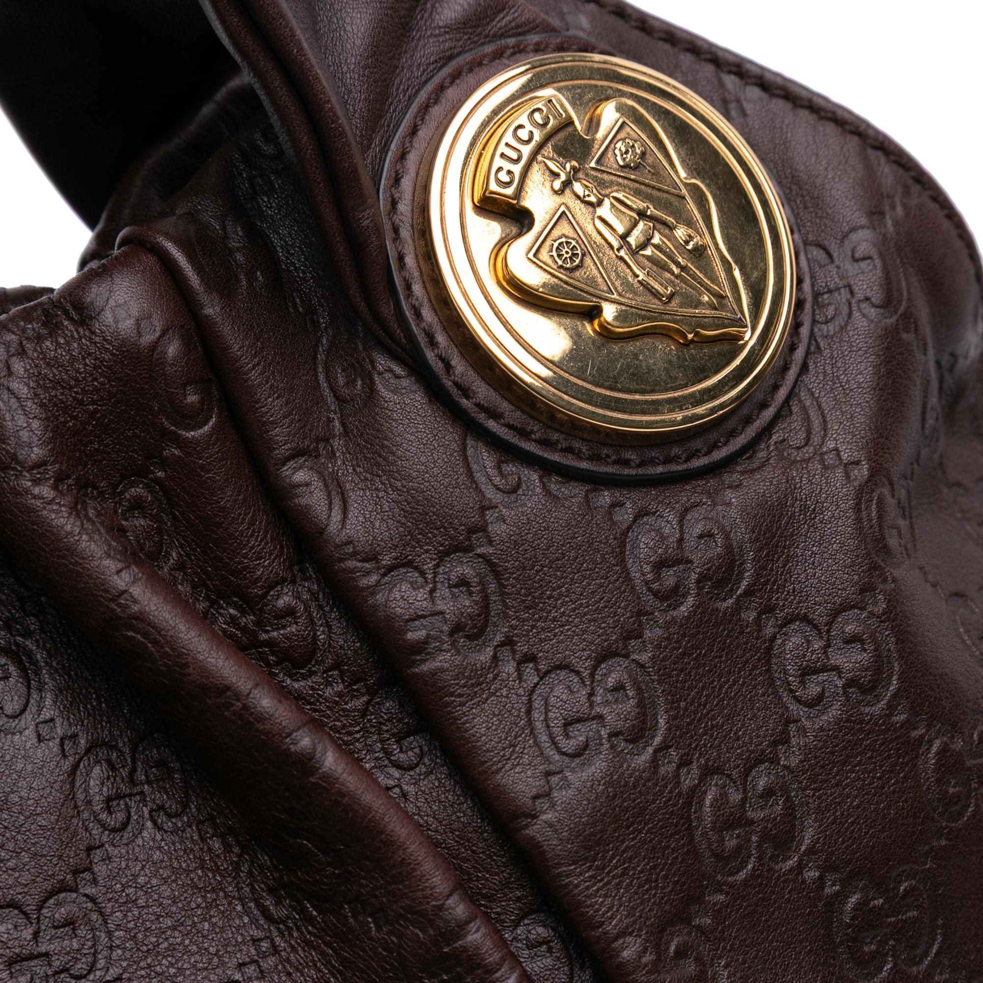 Gucci Large Guccissima Hysteria Satchel