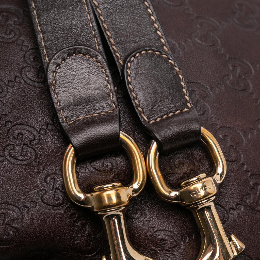 Gucci Large Guccissima Hysteria Satchel