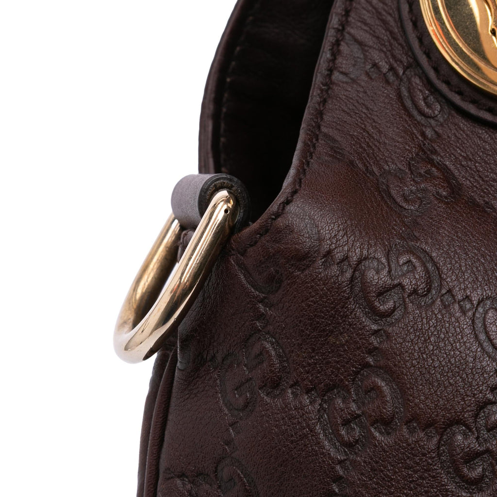 Gucci Large Guccissima Hysteria Satchel