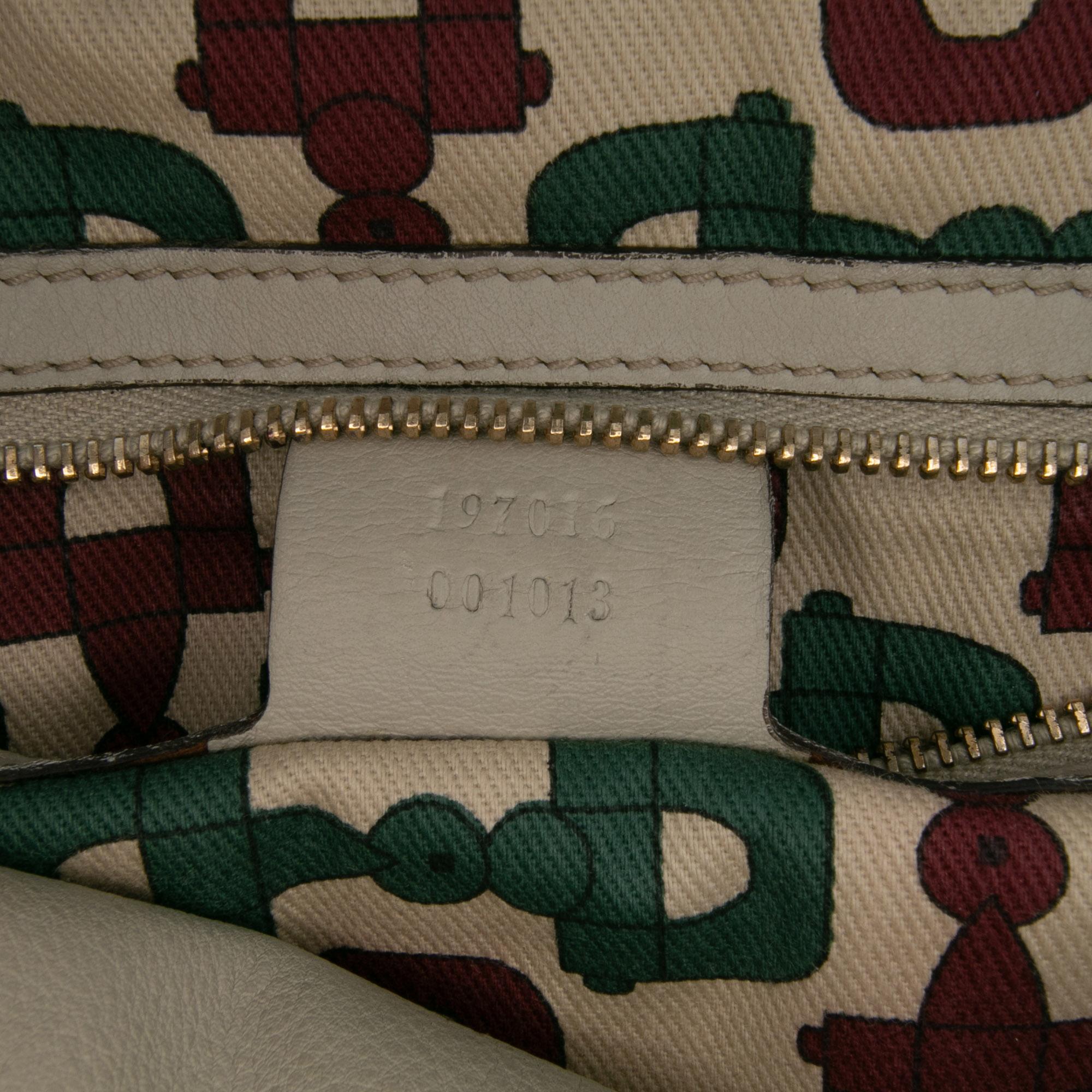 Gucci Large Guccissima Hysteria Satchel
