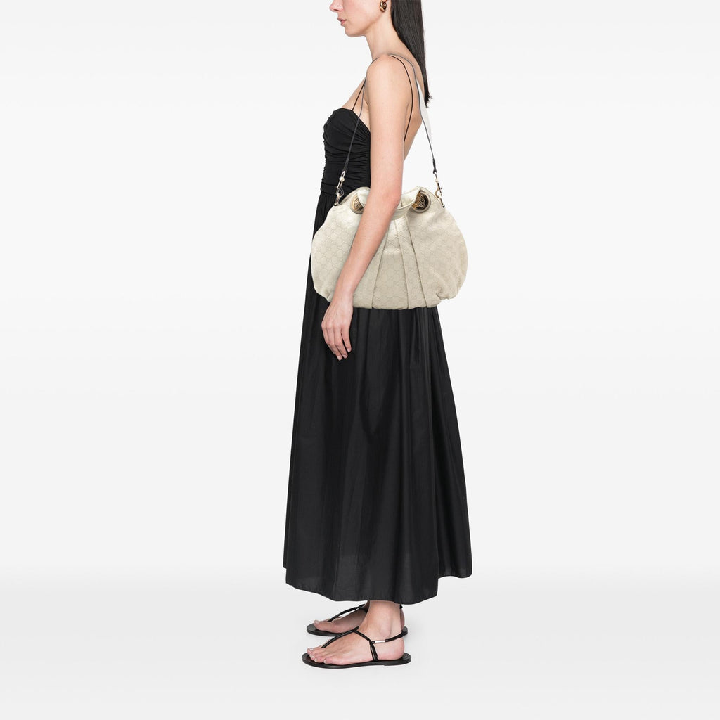 Gucci Large Guccissima Hysteria Satchel