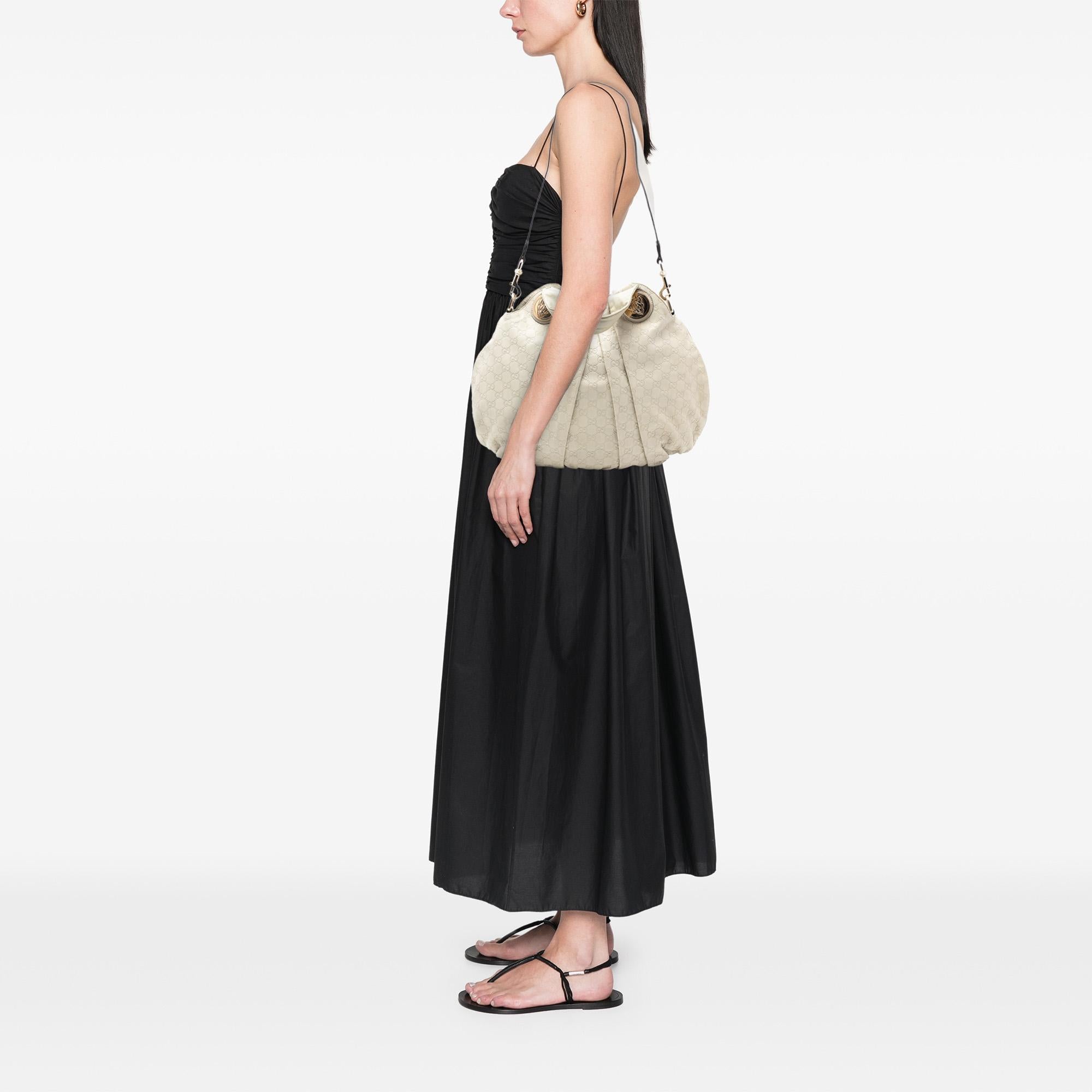 Gucci Large Guccissima Hysteria Satchel