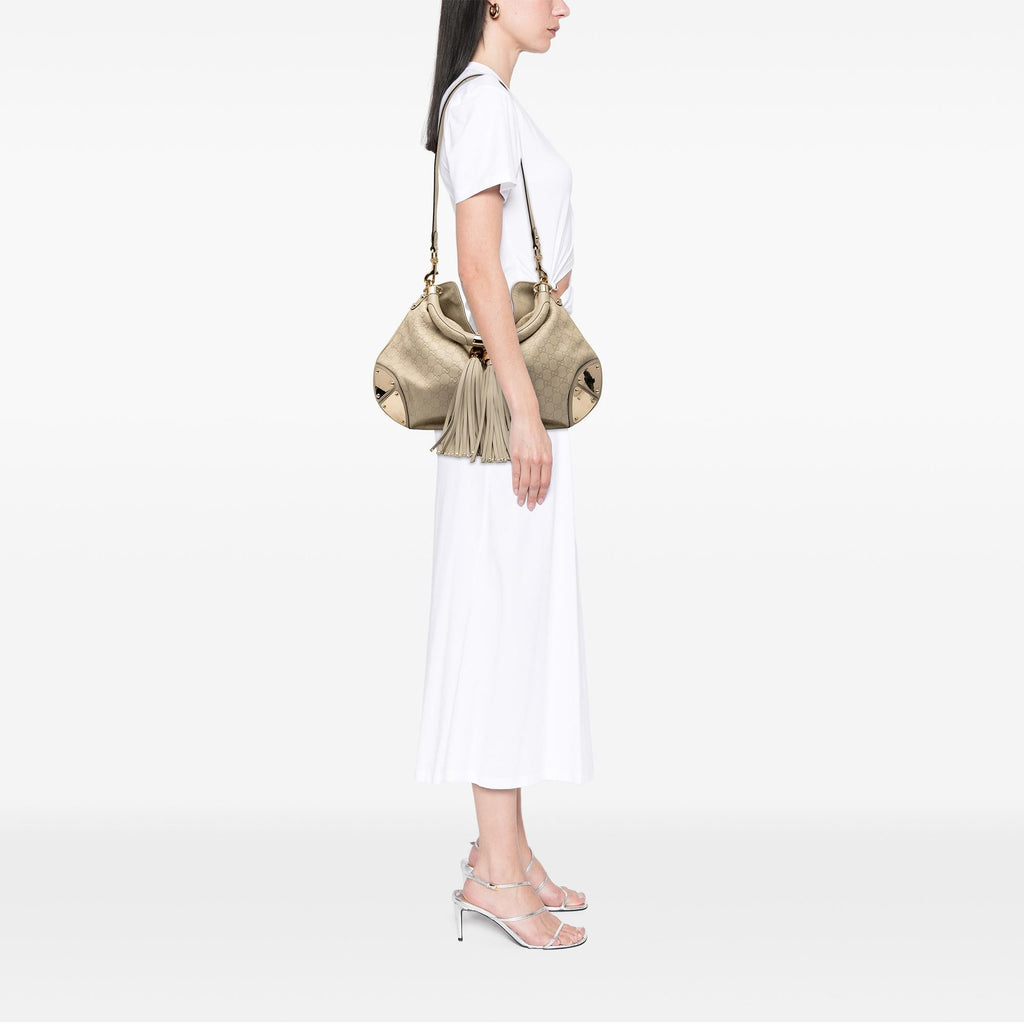 Gucci Large Guccissima Indy Hobo