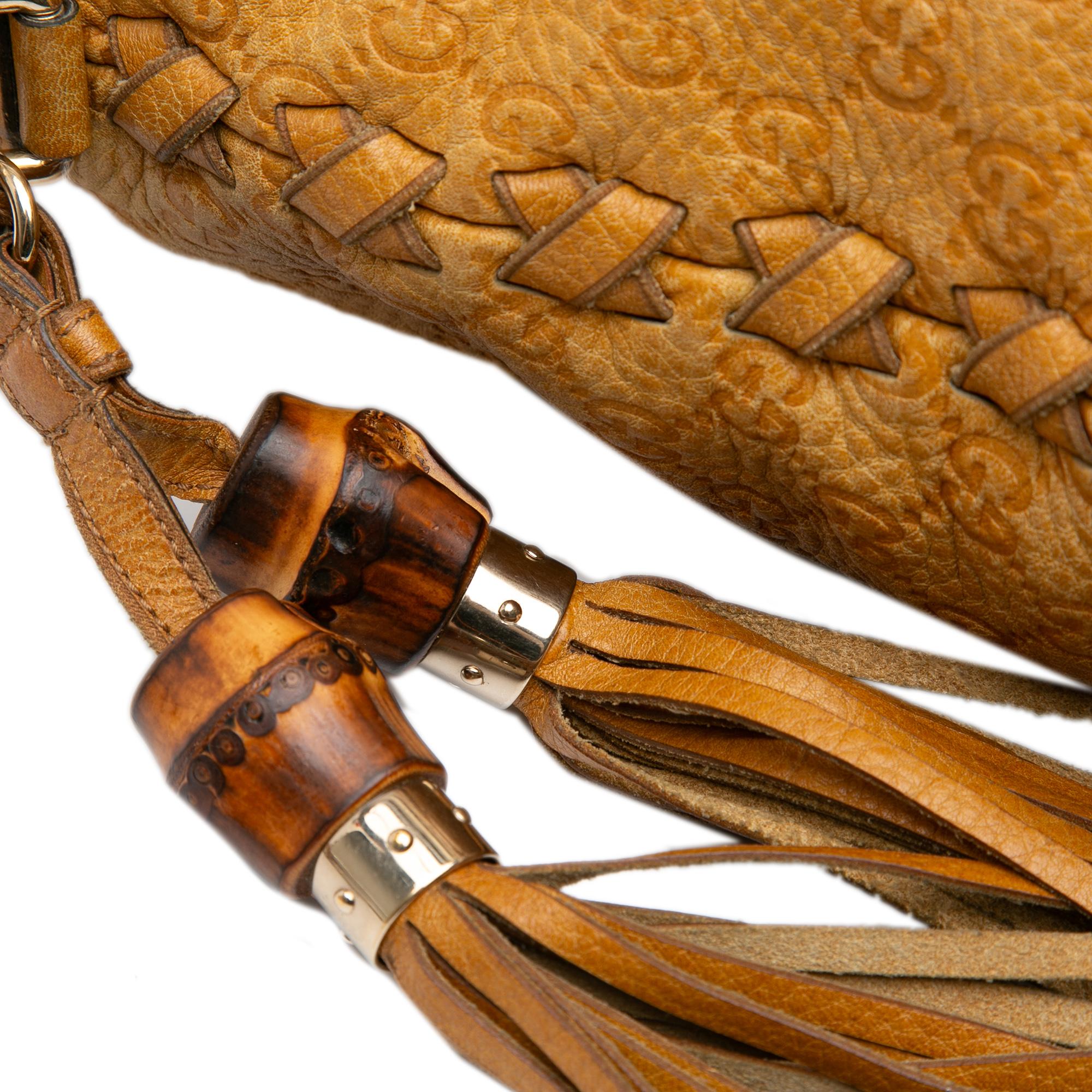 Gucci Large Guccissima New Jackie Satchel
