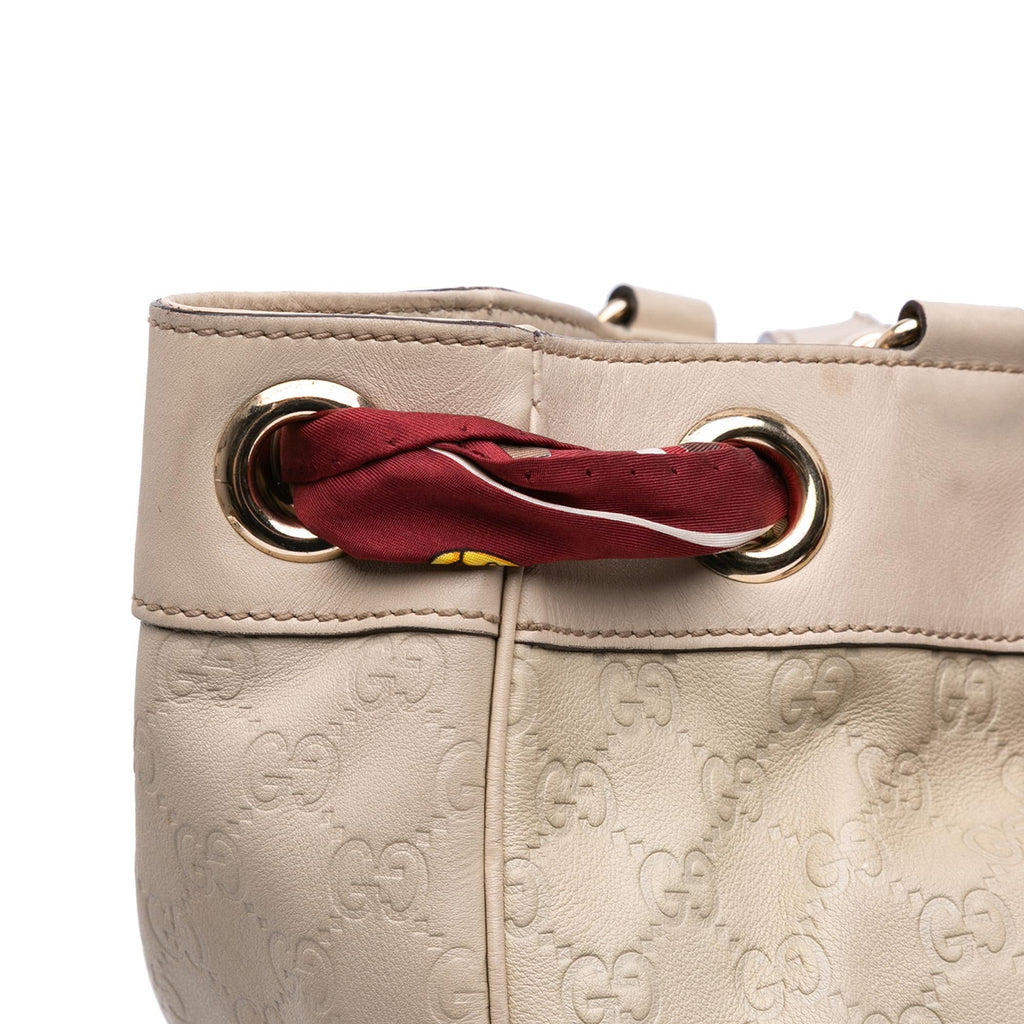 Gucci Large Guccissima Positano Scarf Tote
