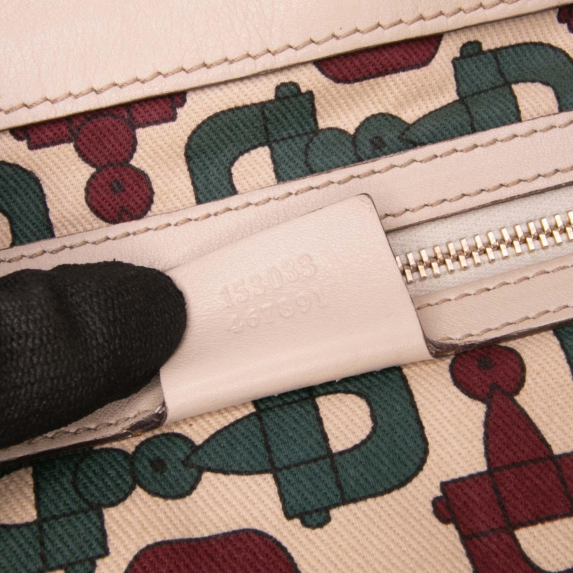 Gucci Large Guccissima Positano Scarf Tote