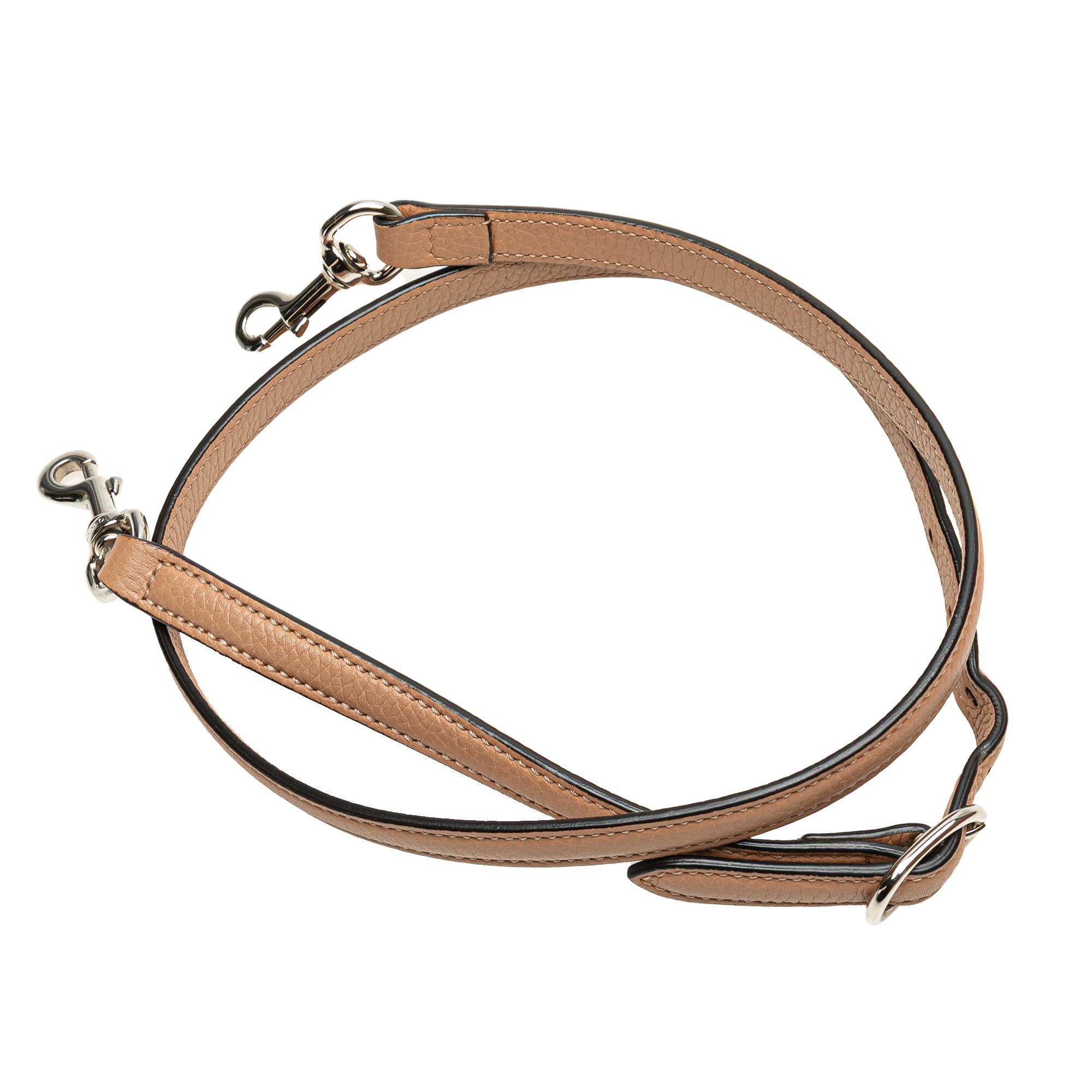 Gucci Large Leather Bamboo Daily Satchel