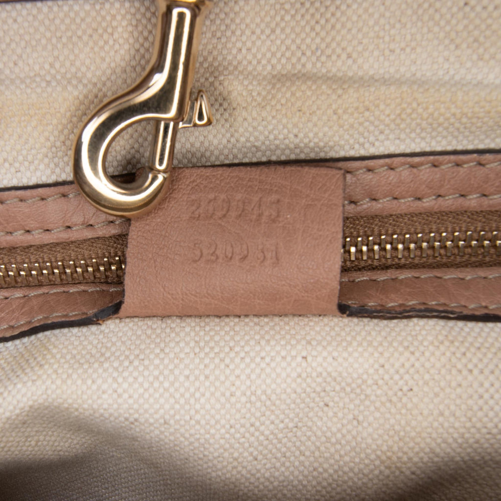 Gucci Large Leather Bella Tote