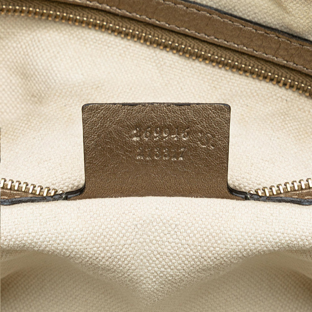 Gucci Large Leather Bella Tote