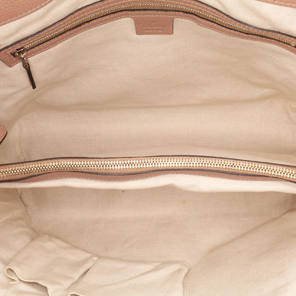Gucci Large Leather Bella Tote
