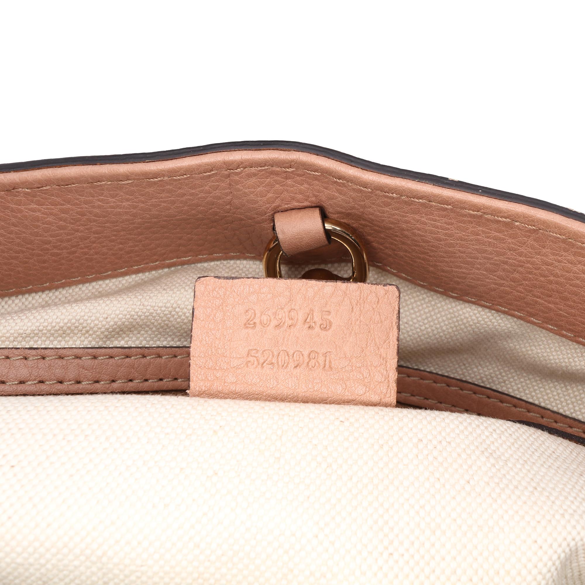 Gucci Large Leather Bella Tote