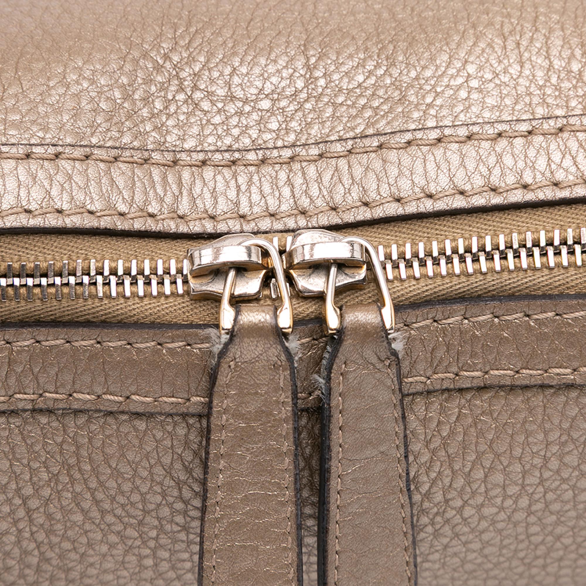 Gucci Large Leather Bella Tote