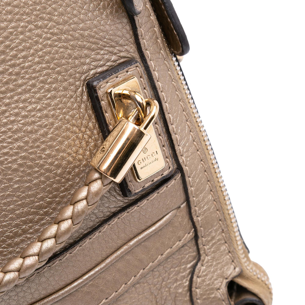 Gucci Large Leather Bella Tote