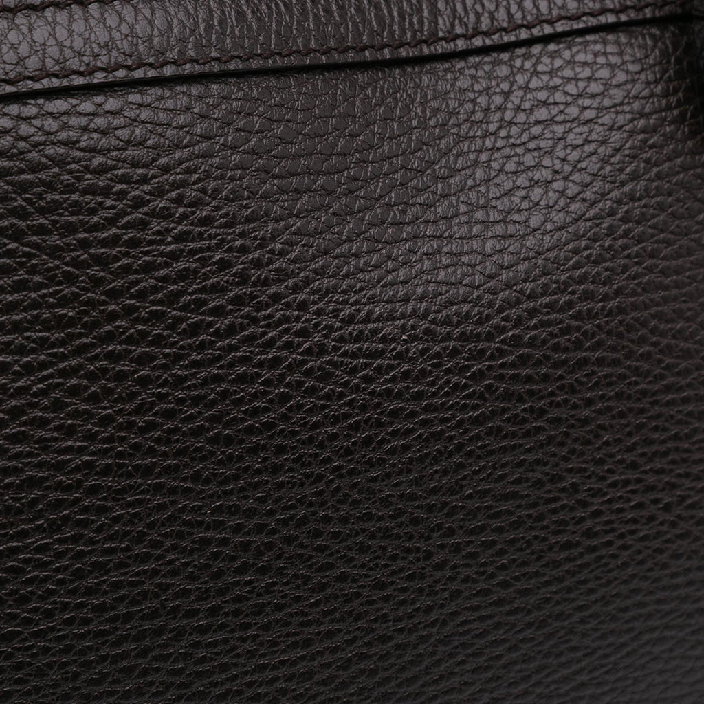 Gucci Large Leather GG Charm Dome Satchel