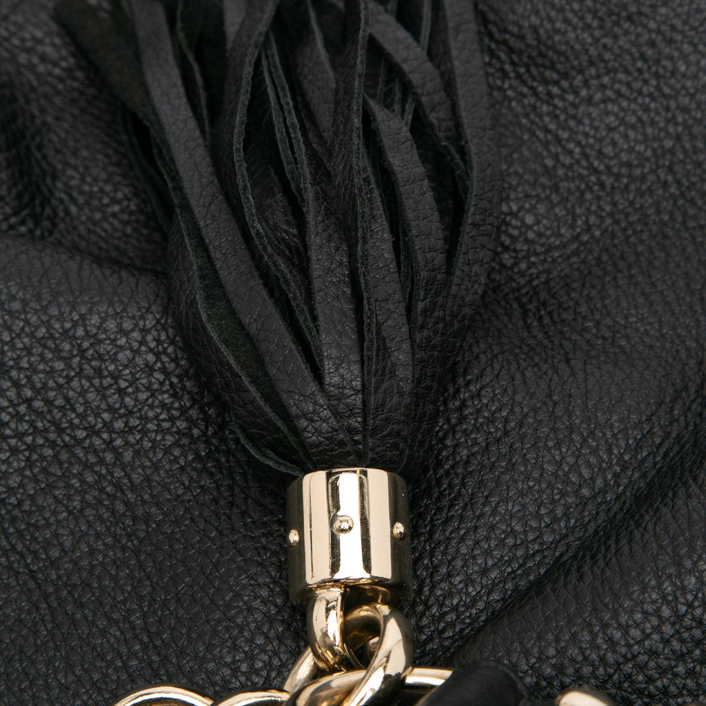 Gucci Large Leather SiLBna Hobo