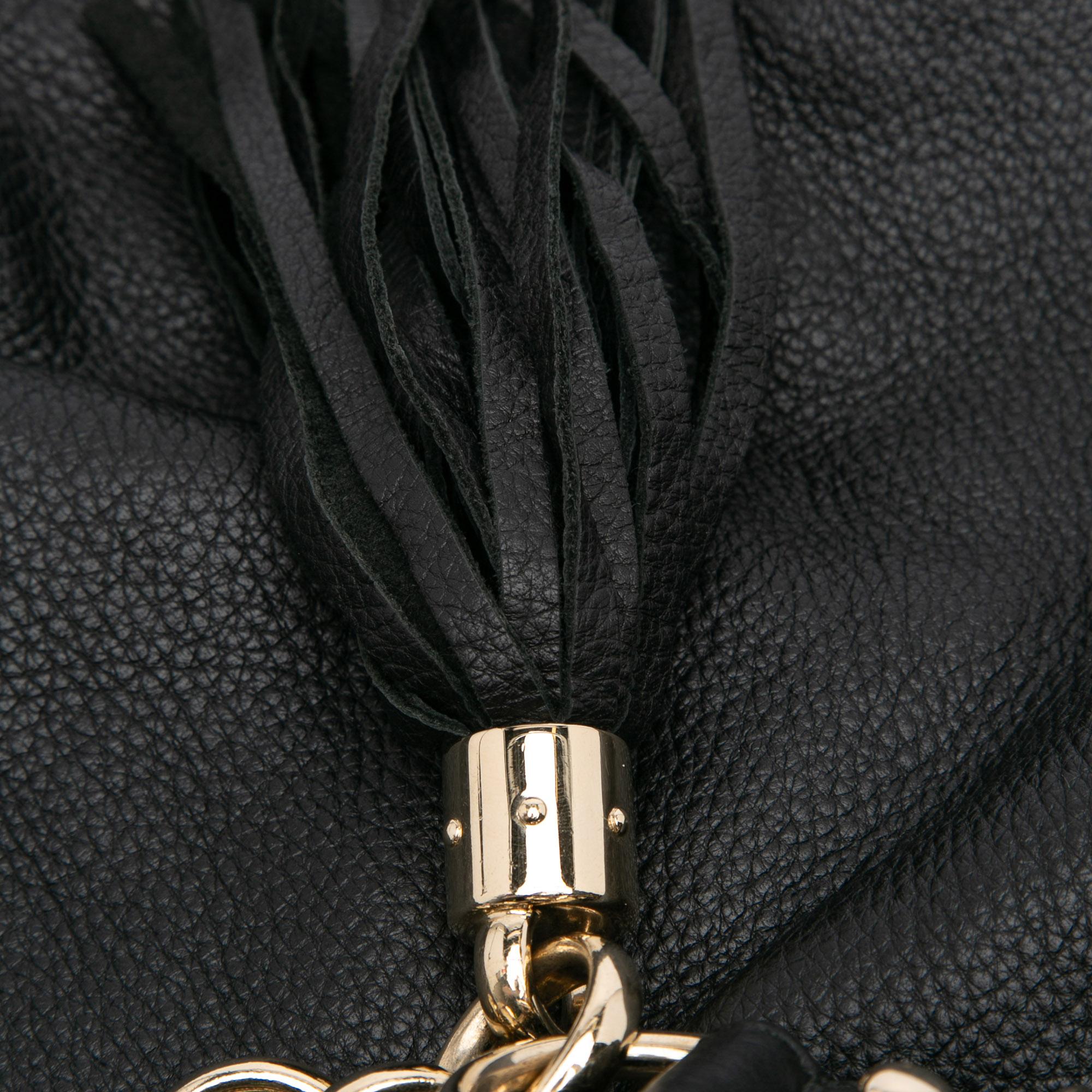 Gucci Large Leather SiLBna Hobo