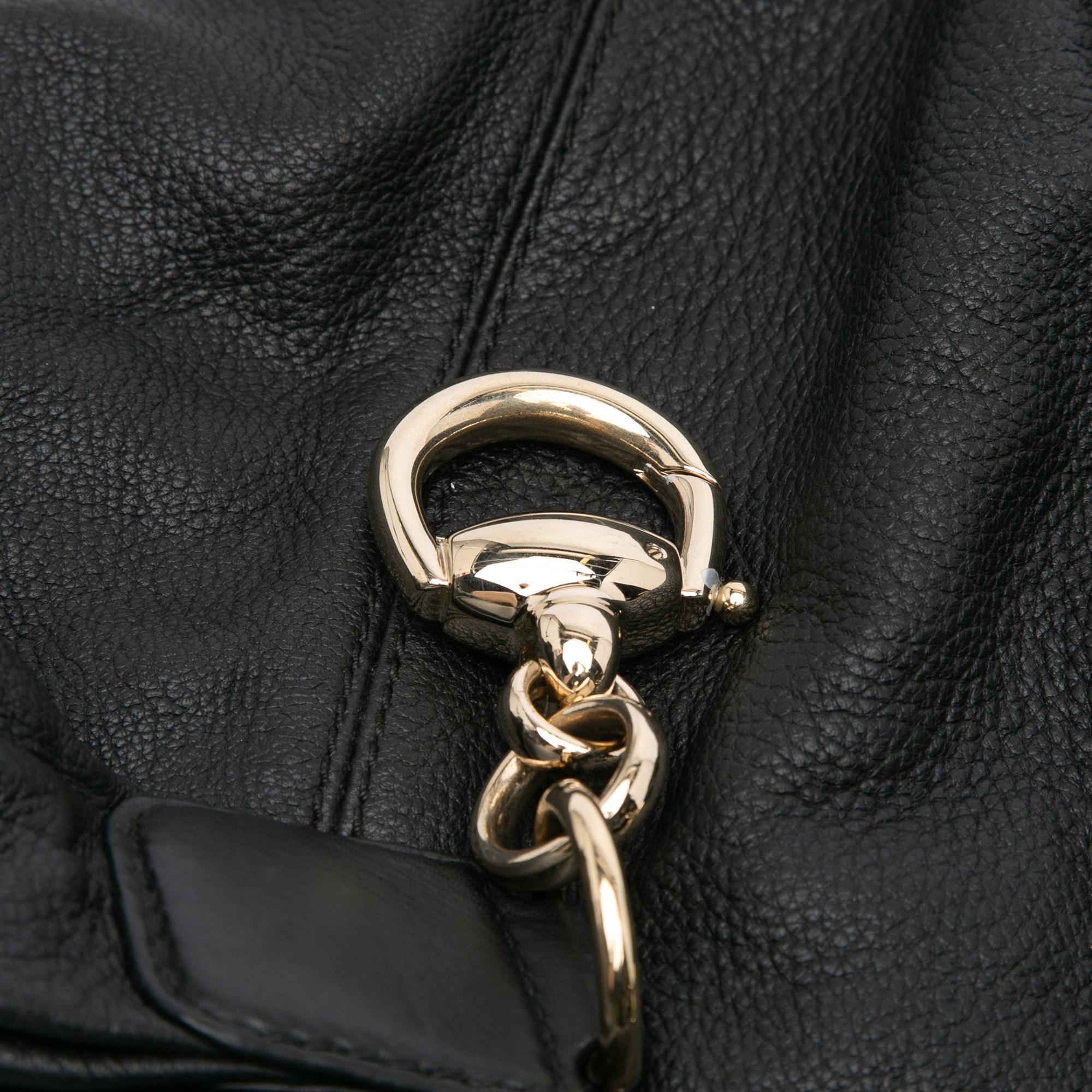 Gucci Large Leather SiLBna Hobo
