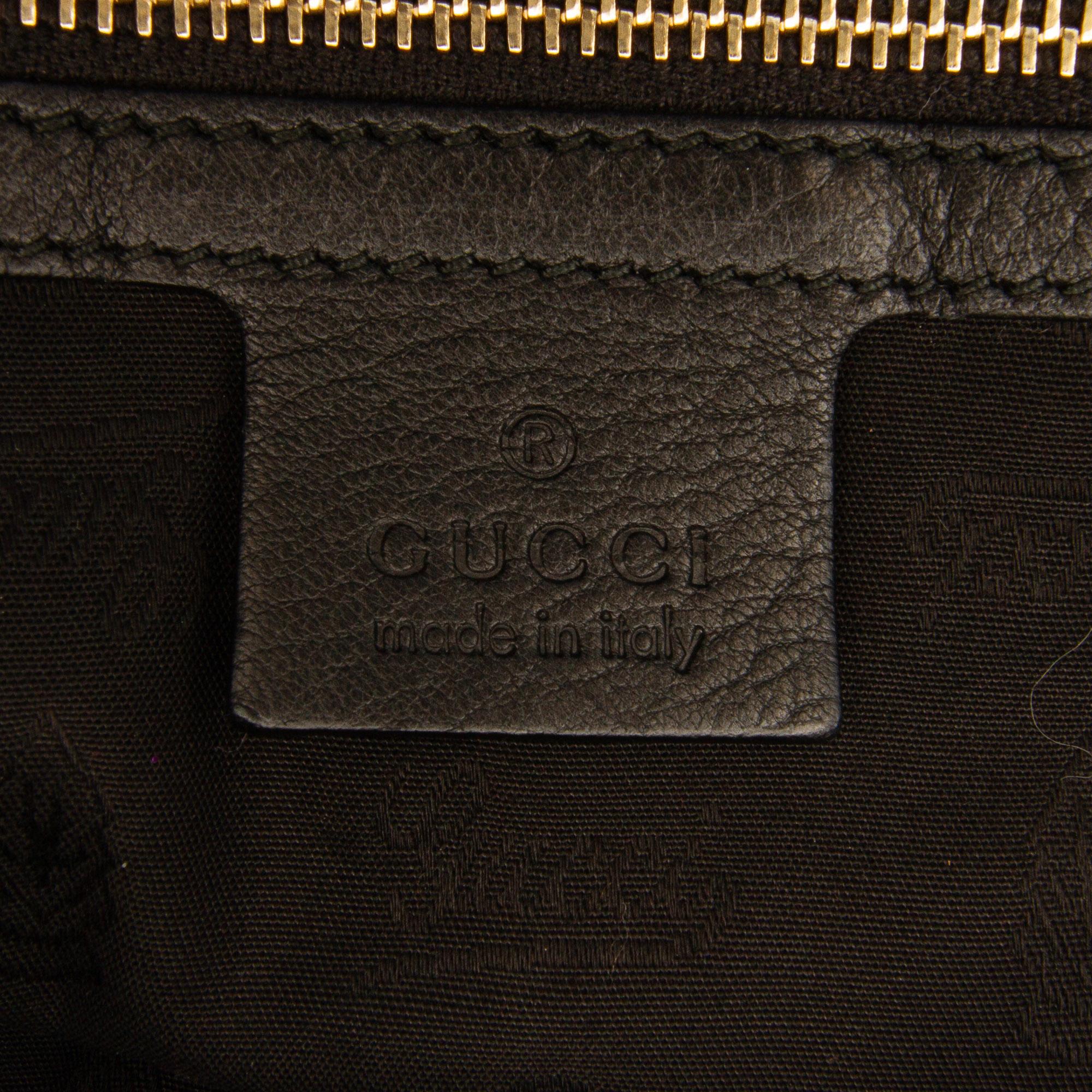 Gucci Large Leather SiLBna Hobo