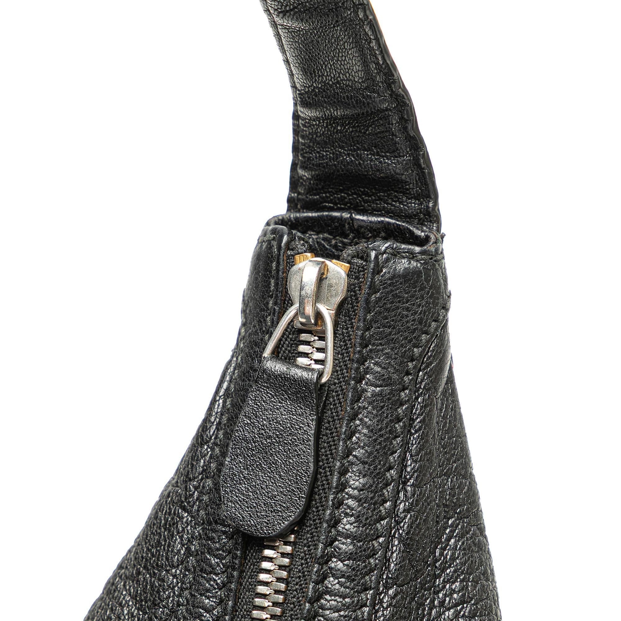 Gucci Large Leather Web Princy Hobo