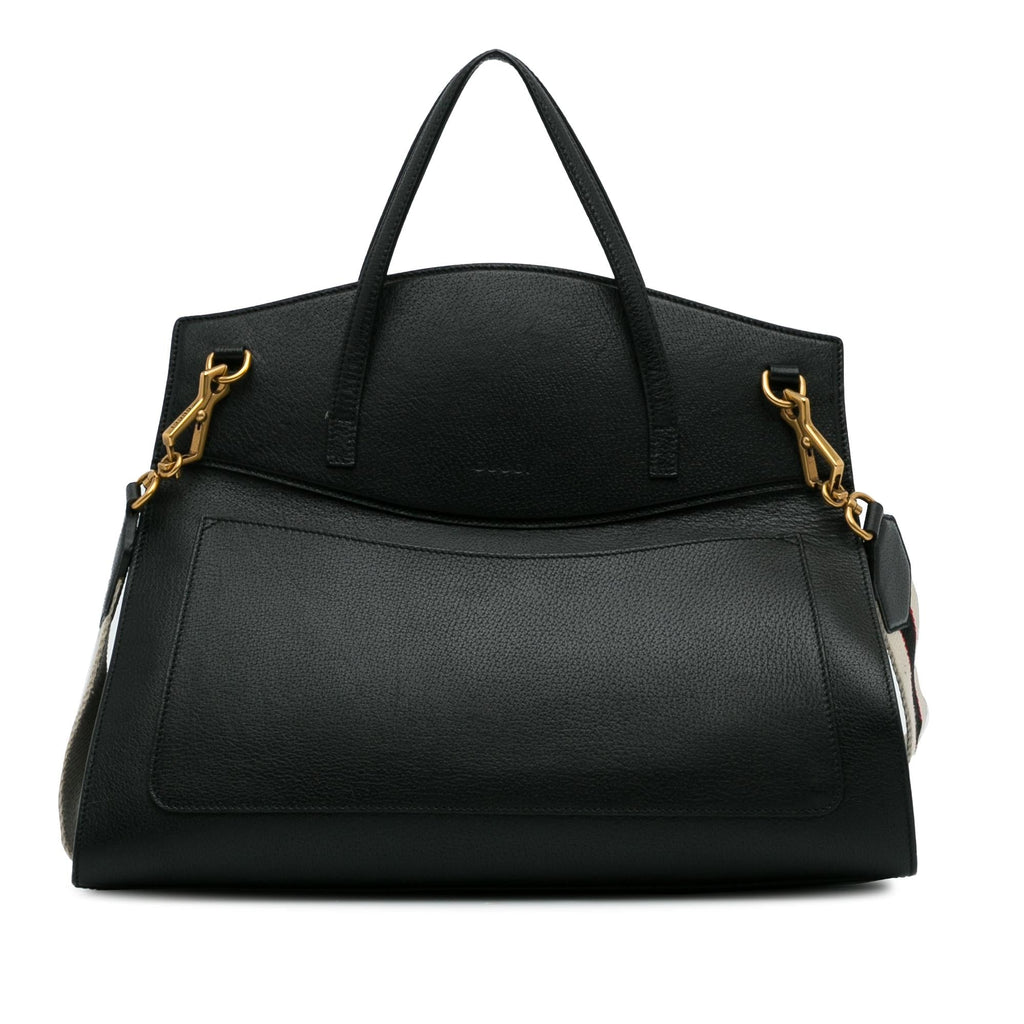 Gucci Large Linea Totem Satchel (SHG-rlzclR)