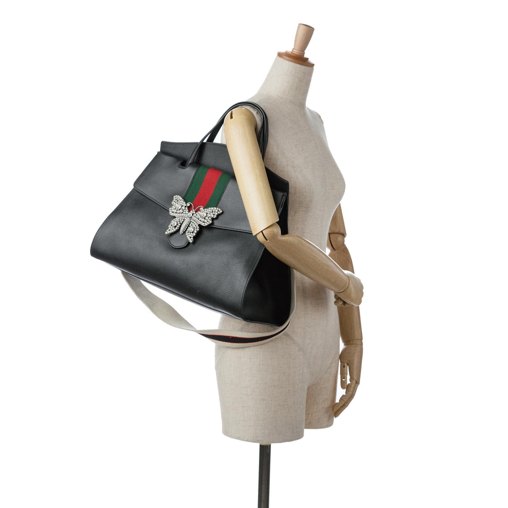 Gucci Large Linea Totem Satchel (SHG-rlzclR)