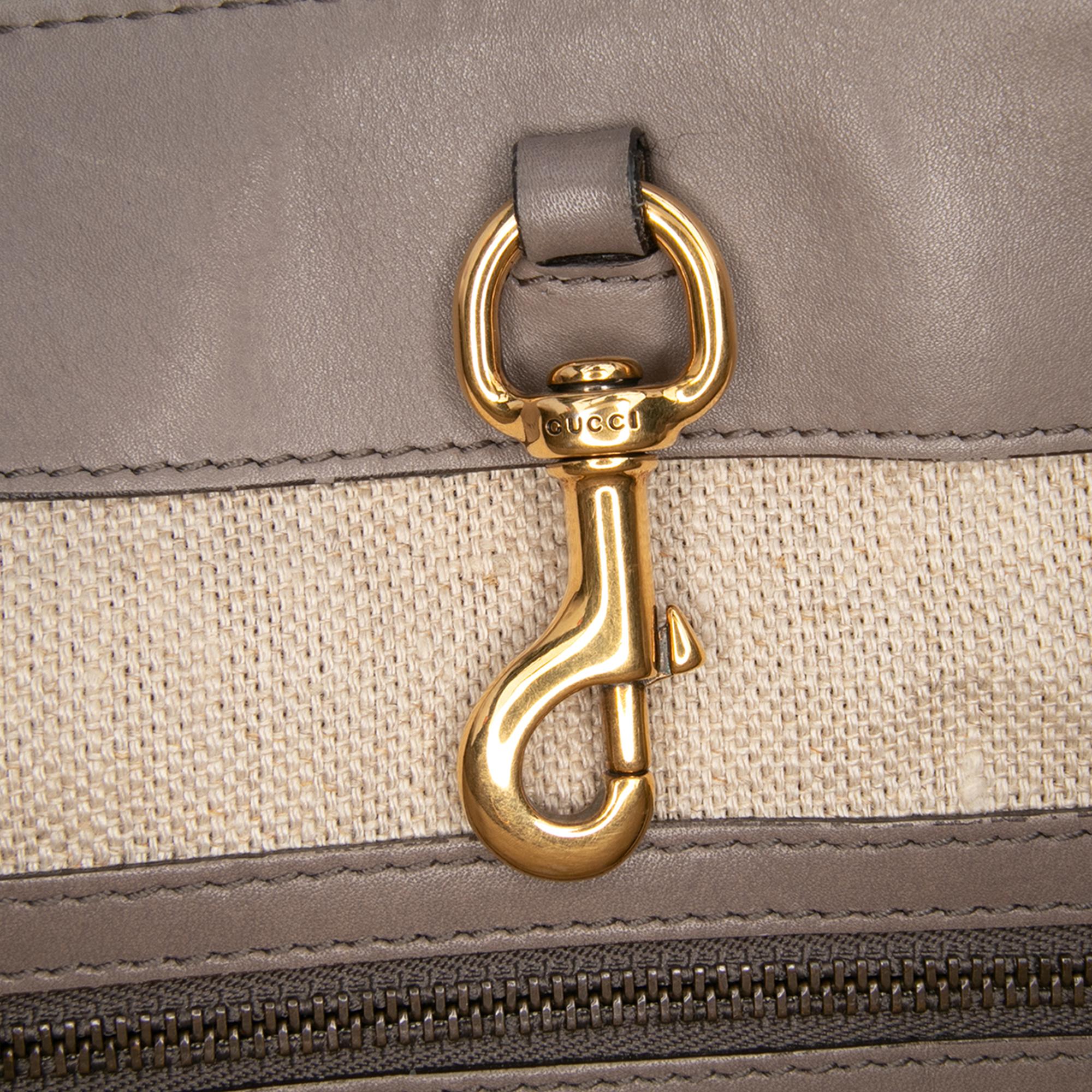 Gucci Large Microguccissima Brogue Duilio Tote
