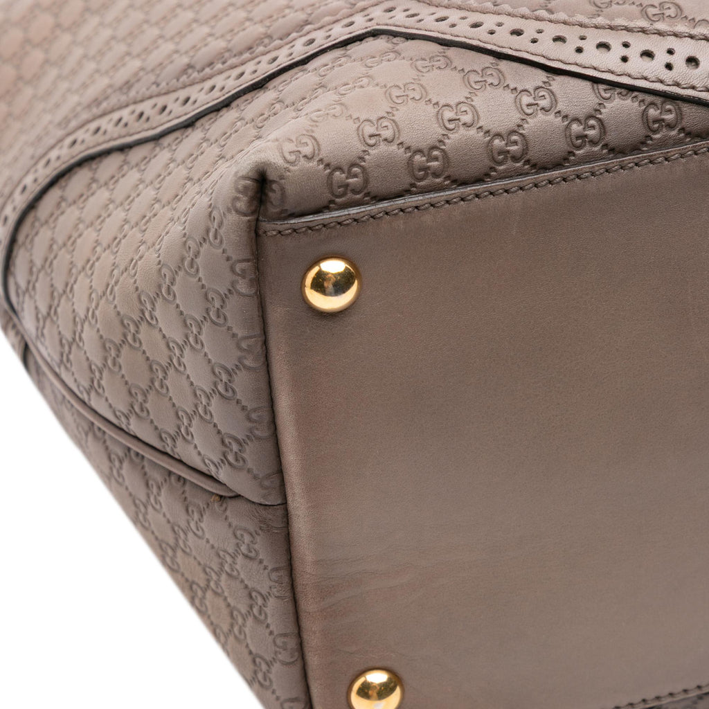 Gucci Large Microguccissima Brogue Duilio Tote
