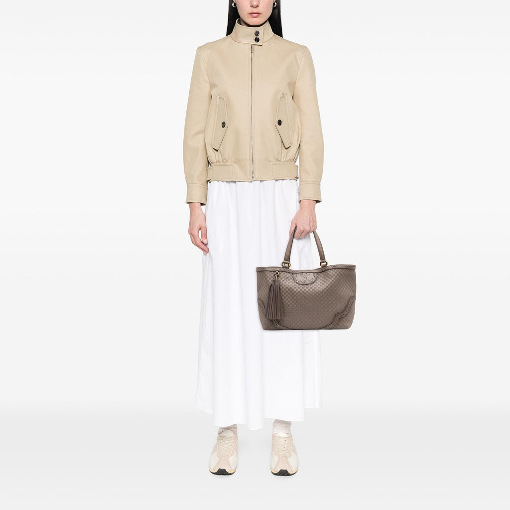 Gucci Large Microguccissima Brogue Duilio Tote