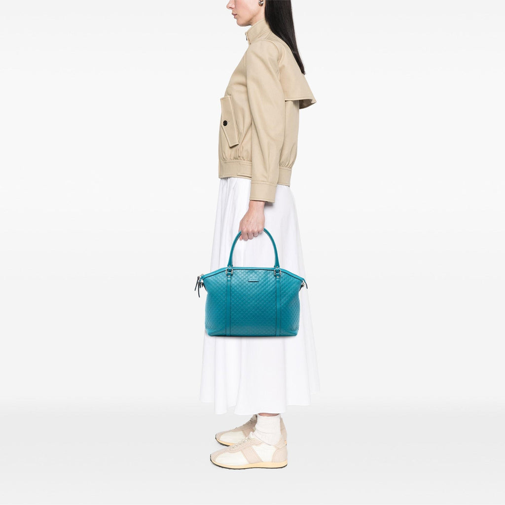 Gucci Large Microguccissima Dome Satchel
