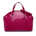 Gucci Large Microguccissima Patent Nice Dome Satchel