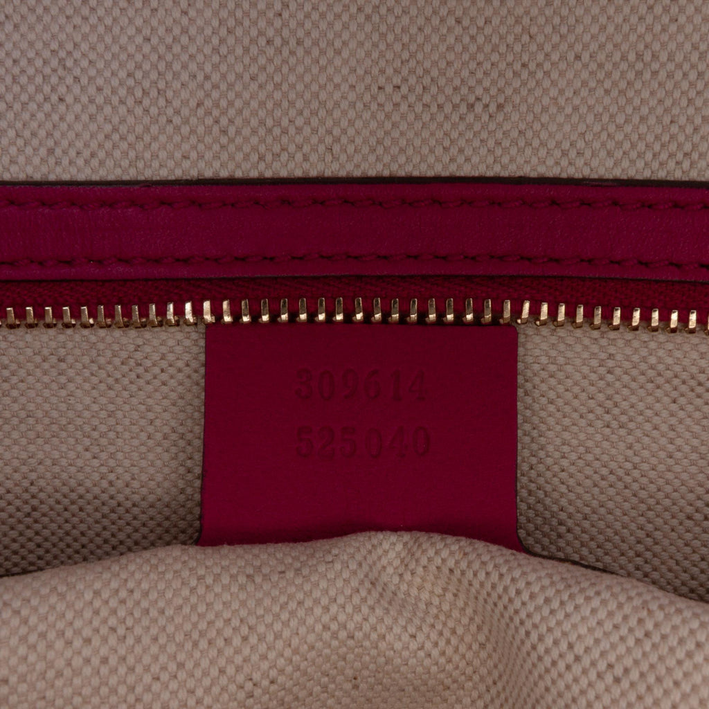 Gucci Large Microguccissima Patent Nice Dome Satchel