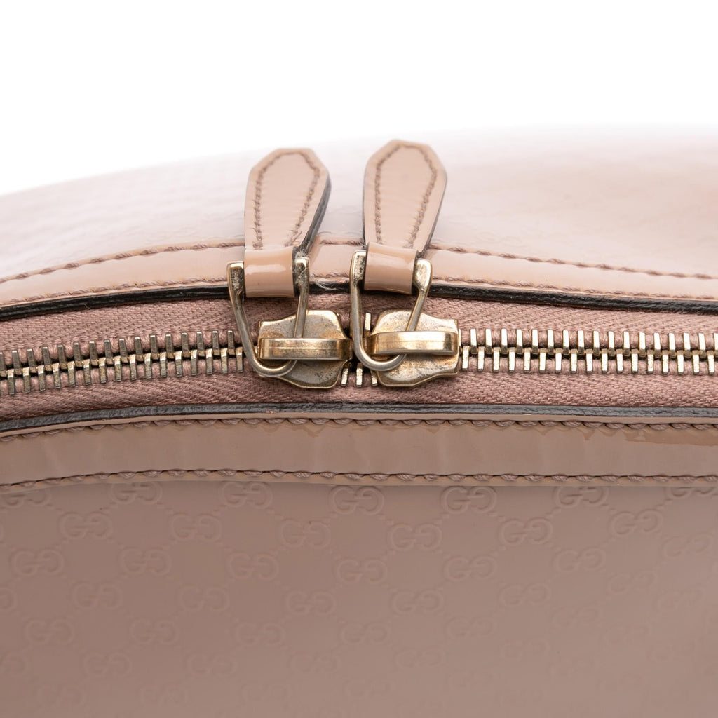 Gucci Large Microguccissima PatLBt Nice Dome Satchel