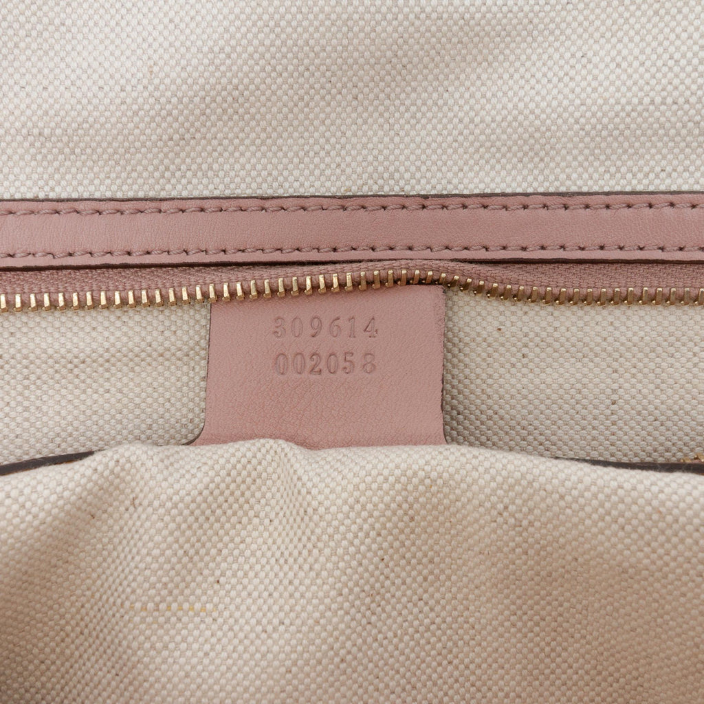 Gucci Large Microguccissima PatLBt Nice Dome Satchel